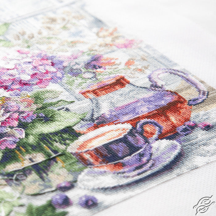 My Serene Morning Counted Cross Stitch Kit by Magic Needle 70-56