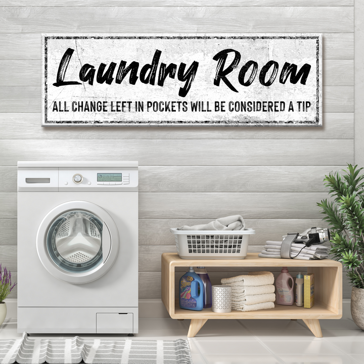 Laundry Room Sign II