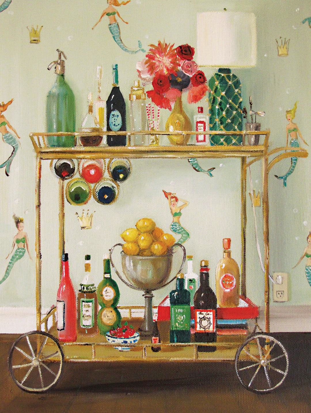 Barmaids Puzzle Featuring Artwork of Janet Hill