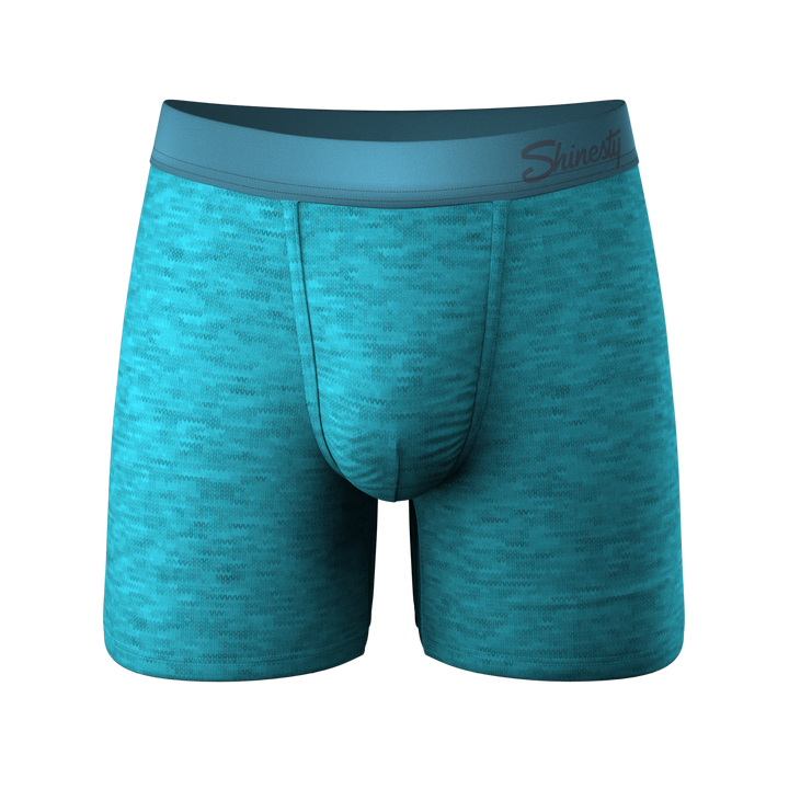 The Nerves of Teal | Teal Heather Ball Hammock® Pouch Underwear