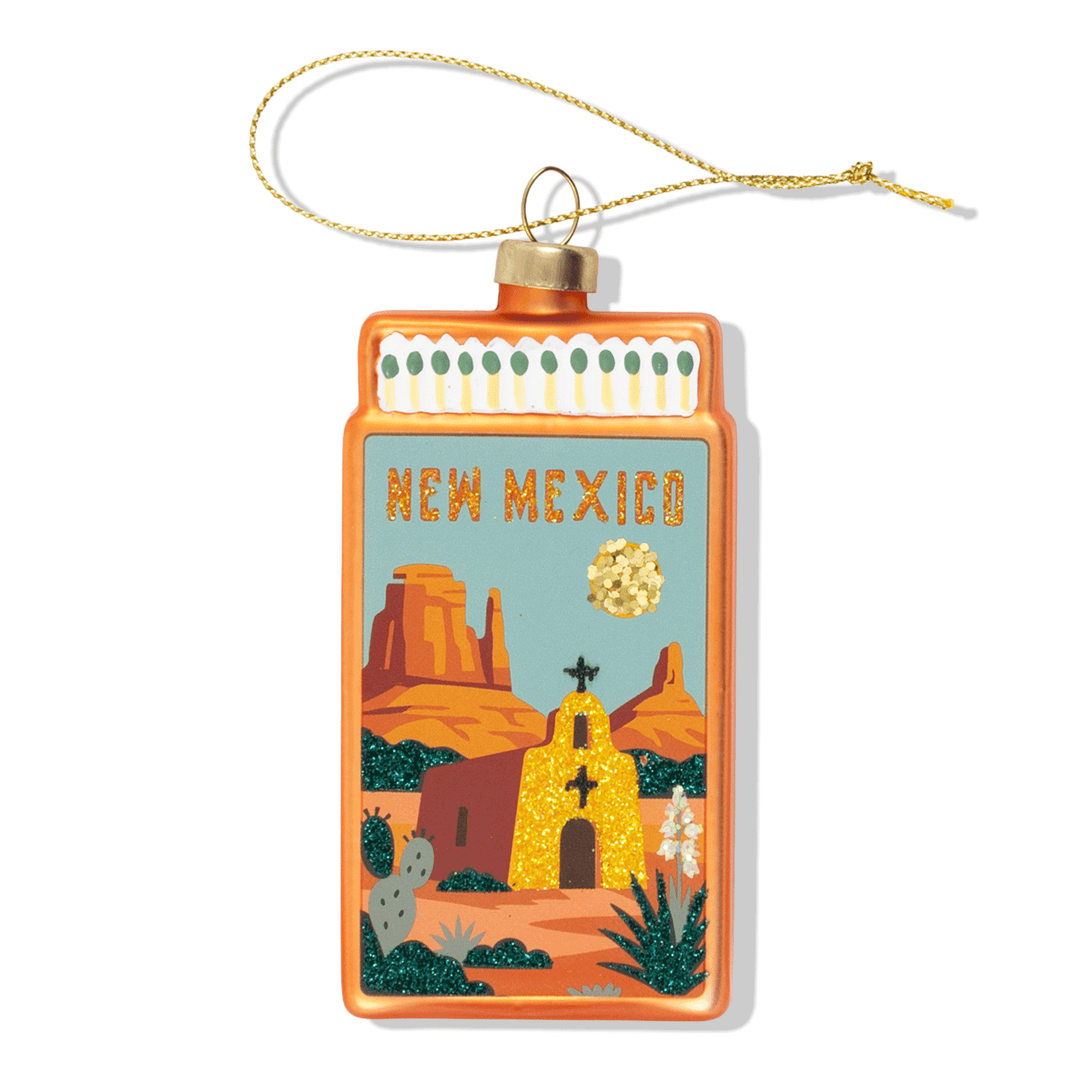 New Mexico Matchbook Ornament