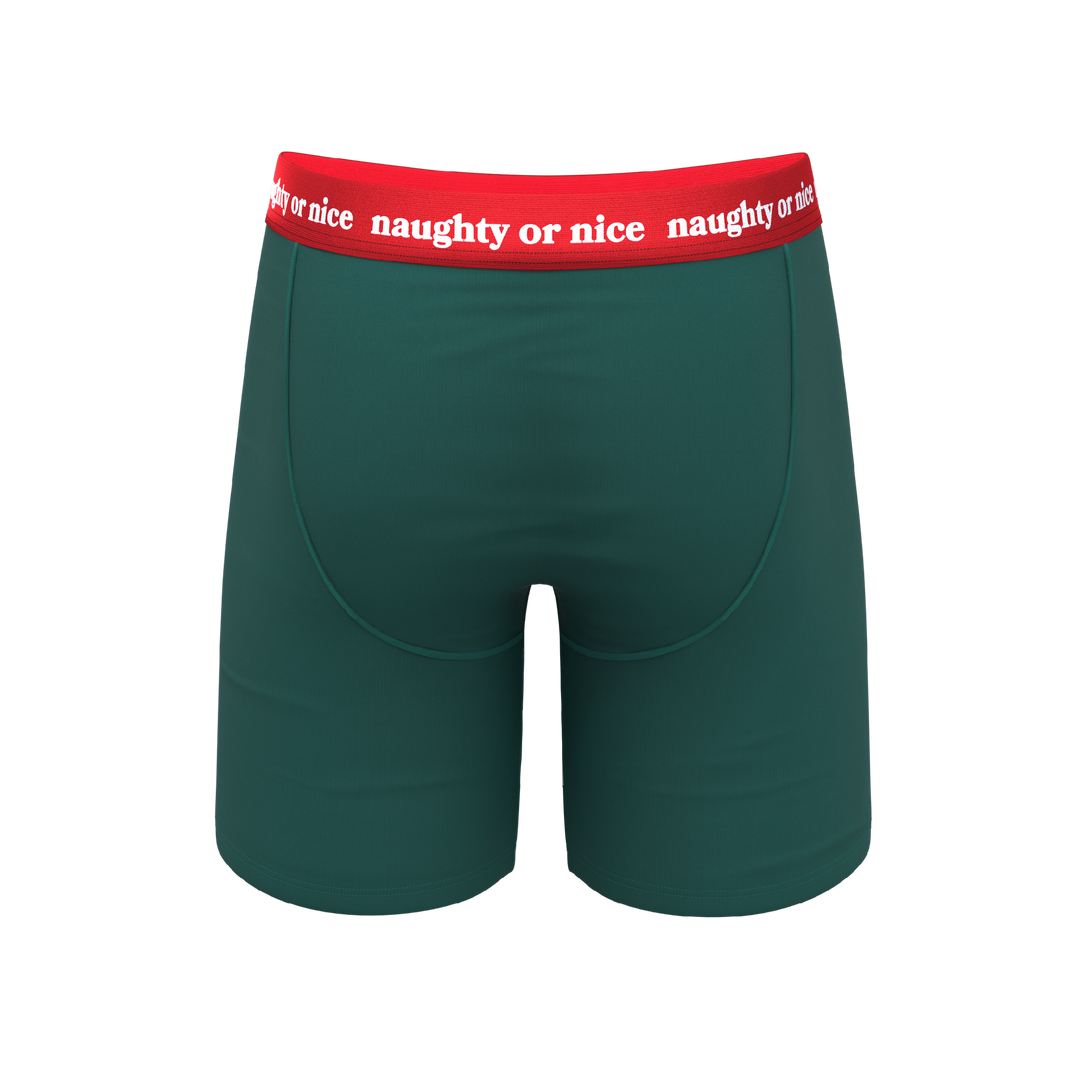The Nice List | Flirty Waistband Long Leg Ball Hammock® Pouch Underwear With Fly