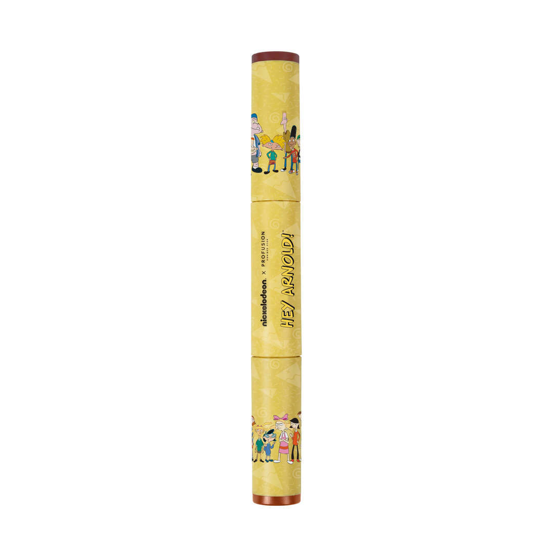 Hey Arnold! | Move It Football Head - Peel Off Lip Stain & Nourishing Lip Balm