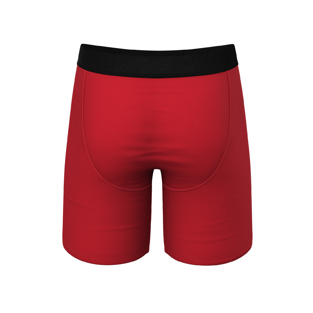 The Nutcrack-Him | Nutcracker Christmas Long Leg Ball Hammock® Pouch Underwear With Fly