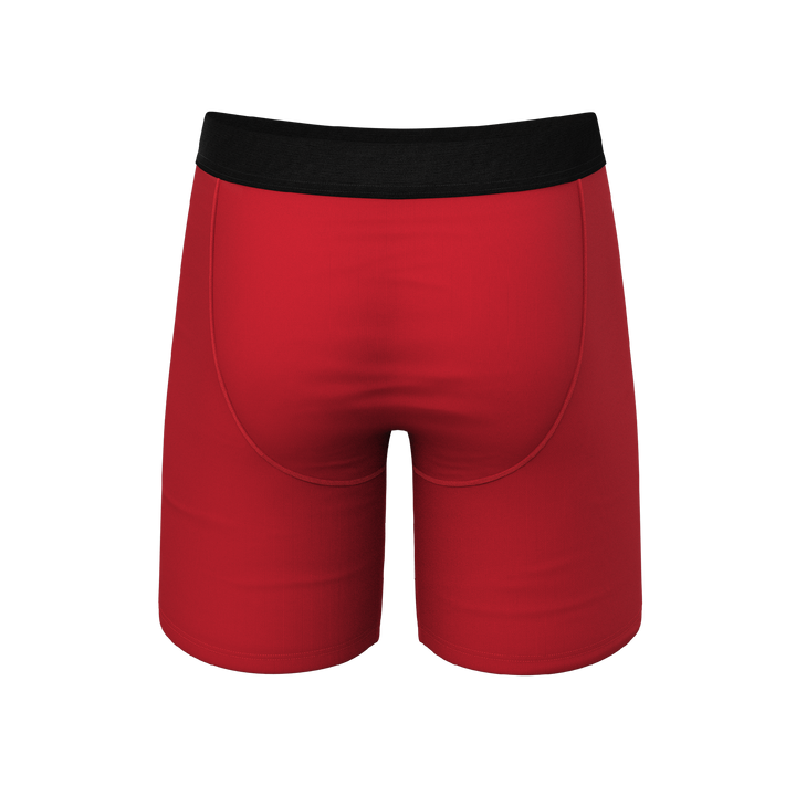 The Nutcrack-Him | Nutcracker Christmas Long Leg Ball Hammock® Pouch Underwear With Fly