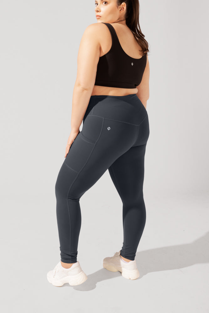 Supersculpt™ Leggings with Pockets - Smoky Grey