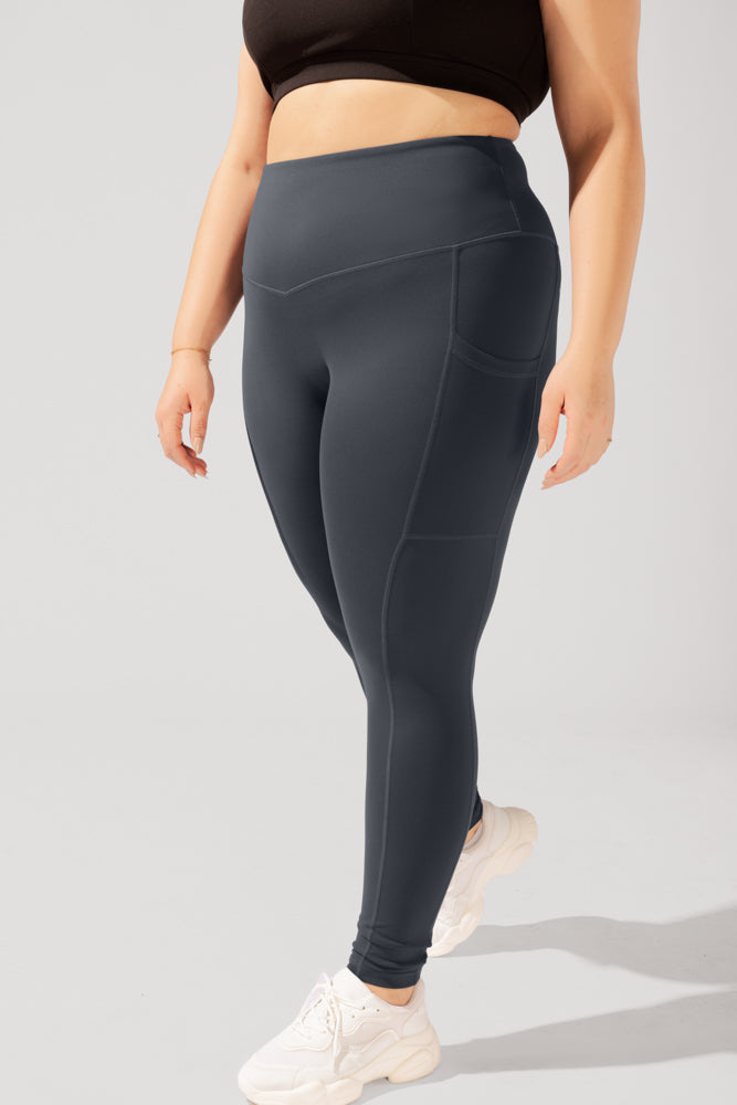 Supersculpt™ Leggings with Pockets - Smoky Grey