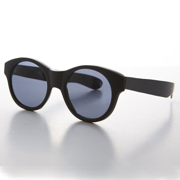 Classic Pantos Round Sunglass with Paddle Temples - Otto
