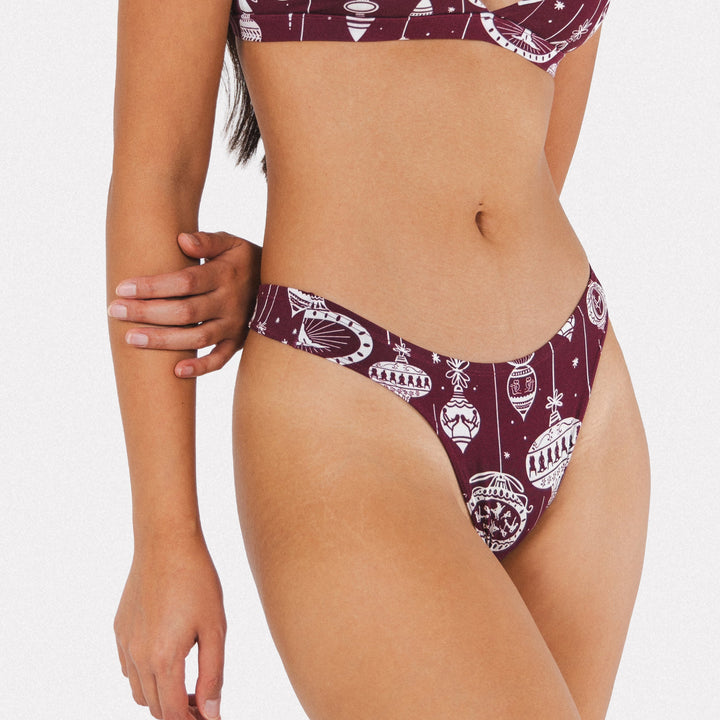 The Well Hung | Naughty Ornament MicroModal Thong