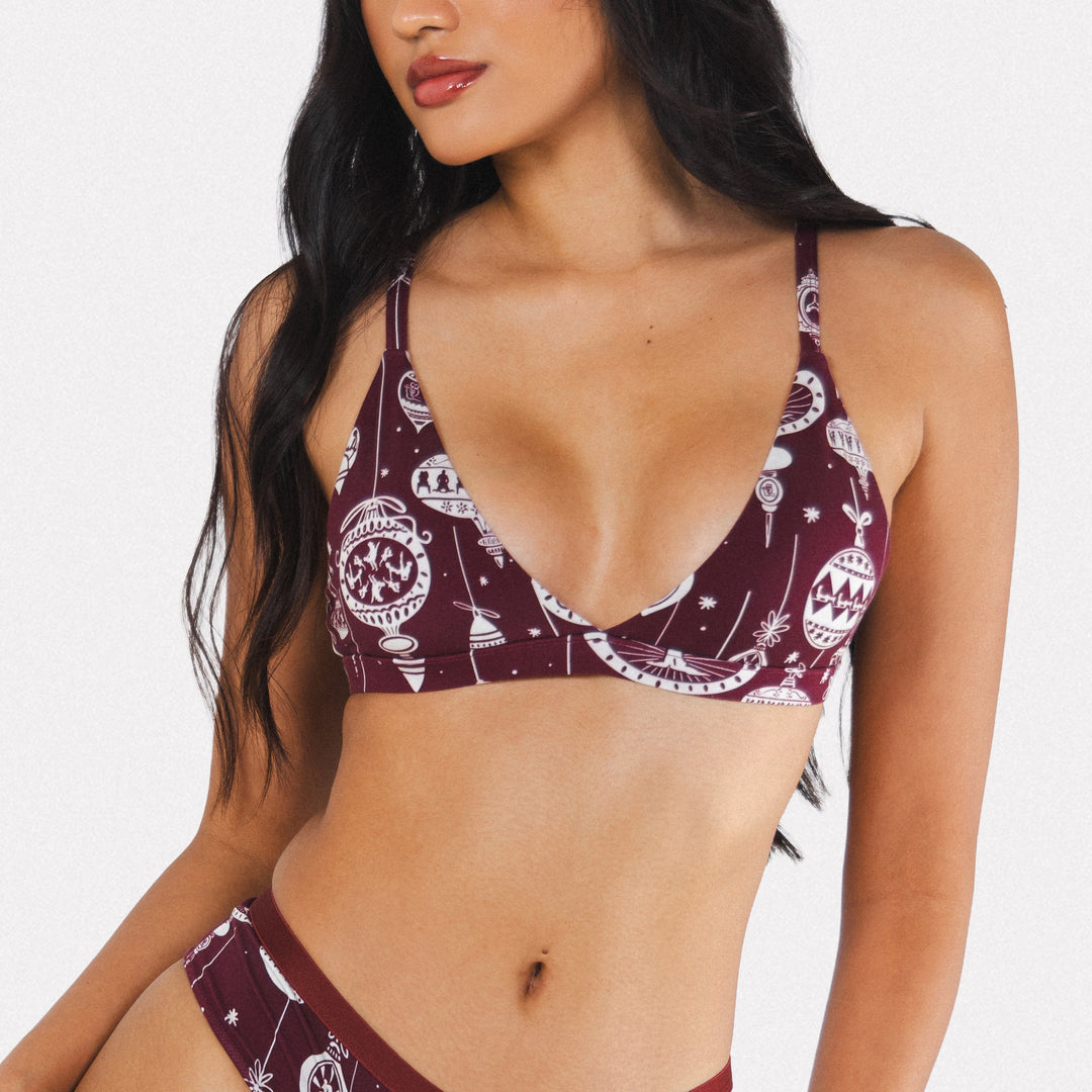 The Well Hung | Naughty Ornament Boob Hammock™ Triangle Bralette