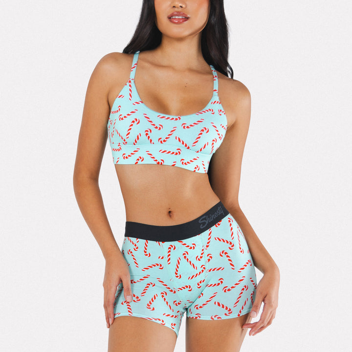The Peppermint Pimp Canes | Candy Cane Women’s Boxers