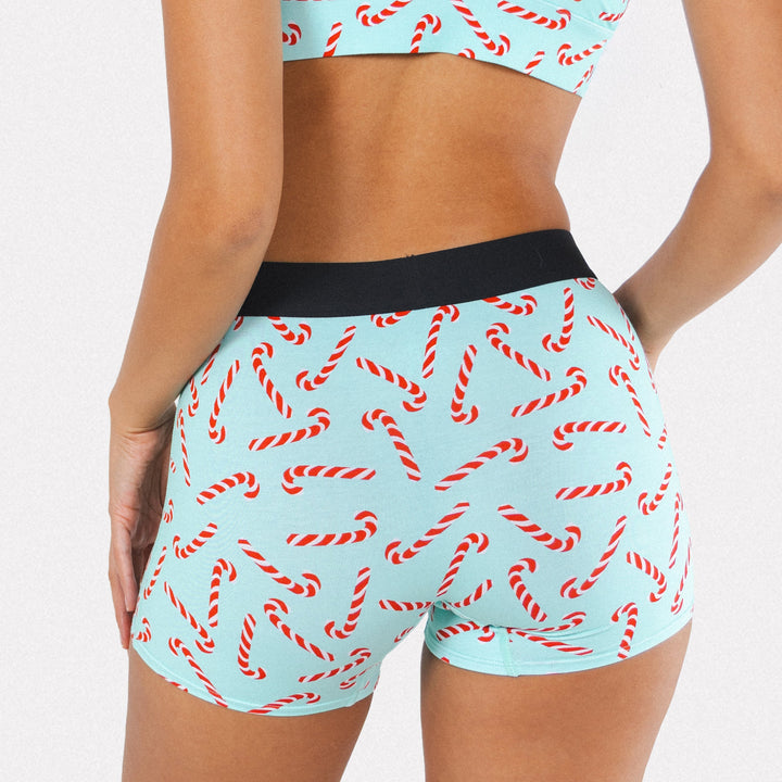 The Peppermint Pimp Canes | Candy Cane Women’s Boxers
