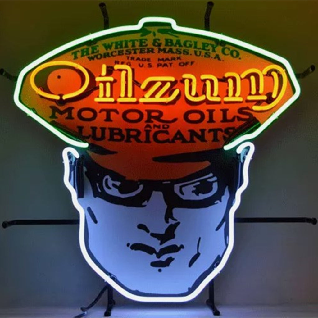 Oilzum Motor Oils Lubricants Neon Signs