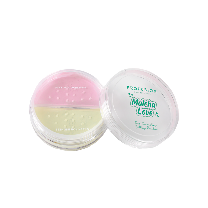 Matcha Love Correcting Powder & Kabuki Brush