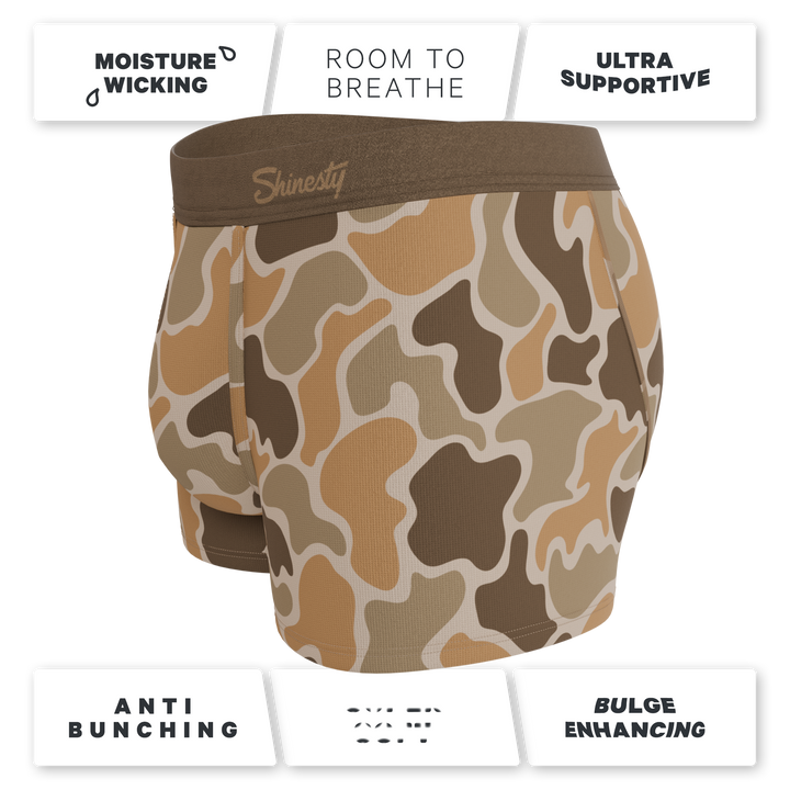 The Out Of Sight | Light Duck Camo Ball Hammock® Pouch Trunks Underwear