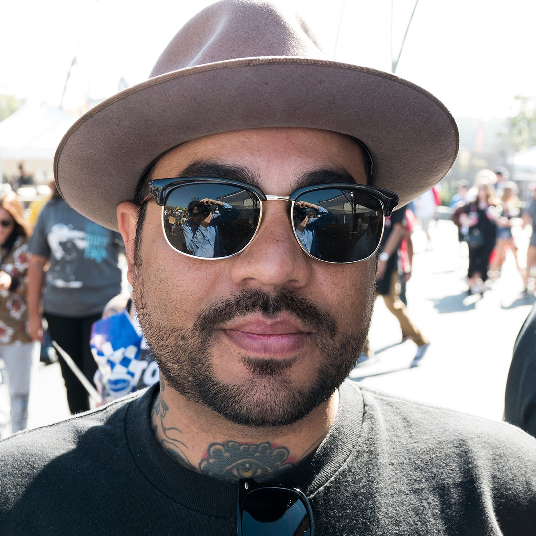 Classic Browline Vintage Sunglass - Truman