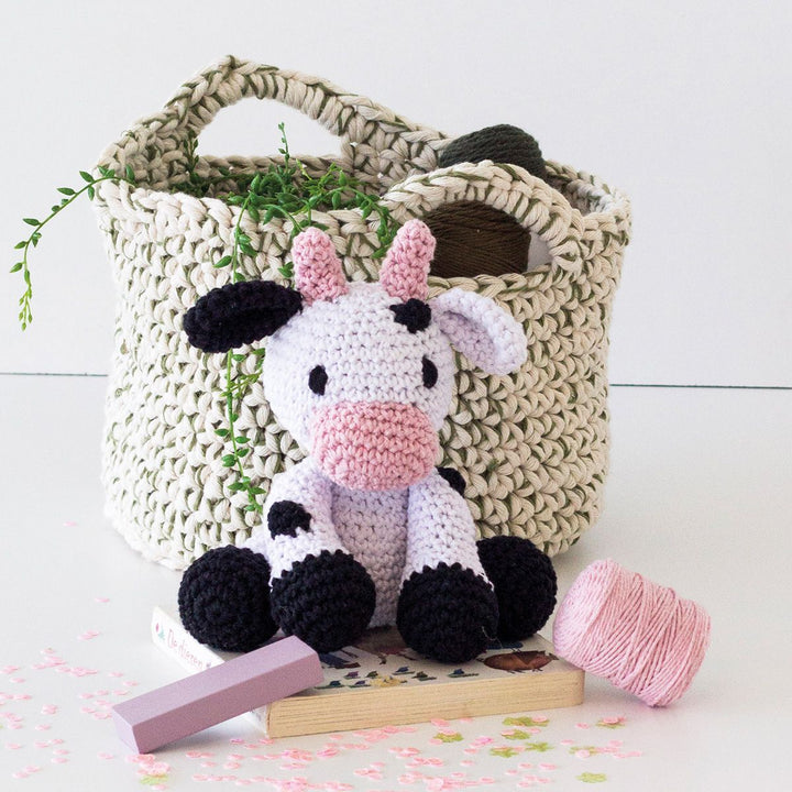 DIY Crochet Kit Cow Kirby - Lotus PAK128