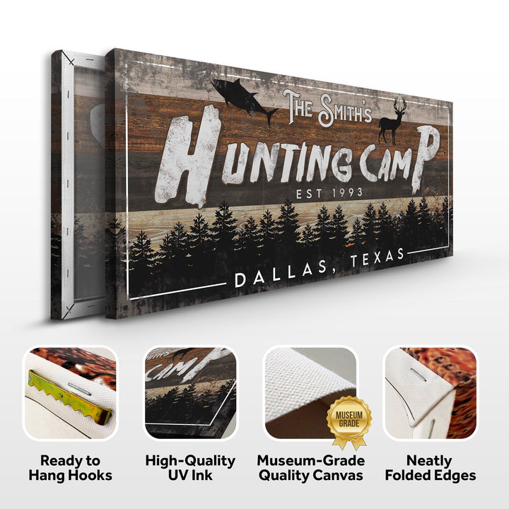 Fishing And Hunting Sign IV