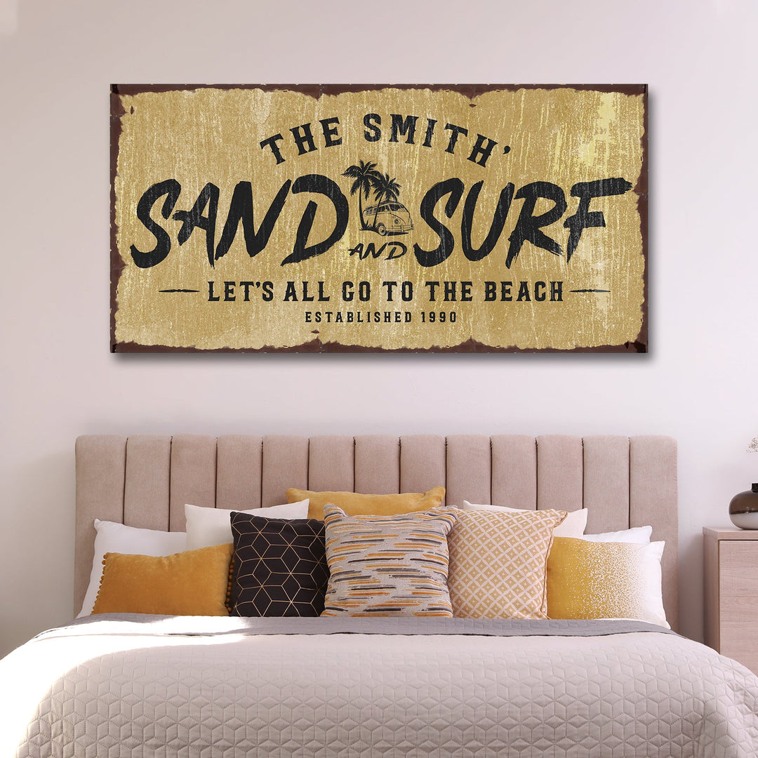 Sand and Surf Sign II