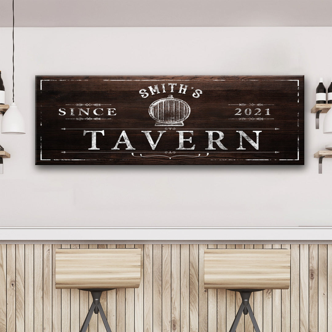 Family Tavern Sign