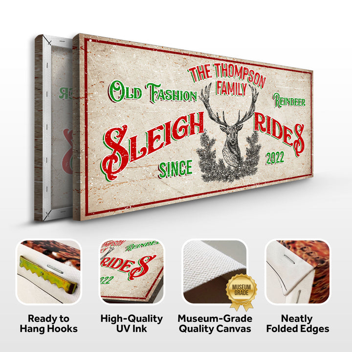 Christmas Reindeer Sign