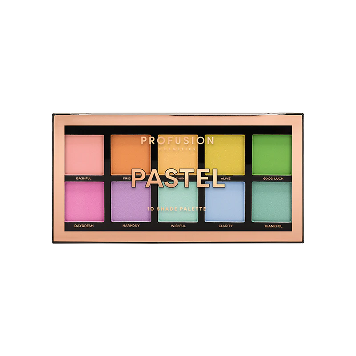 Pastel 10 shade palette