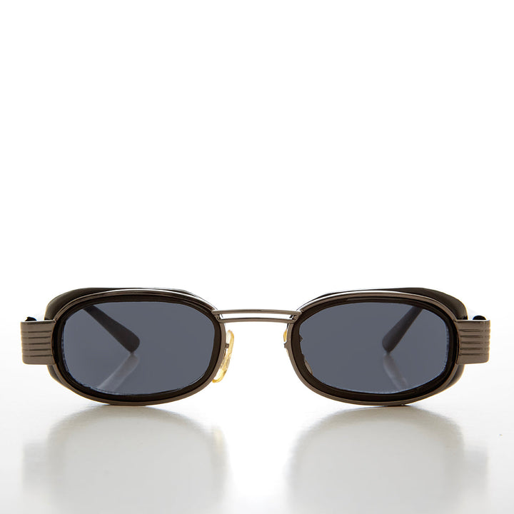 Rectangular Sunglass with Goggle Rim - Paymer