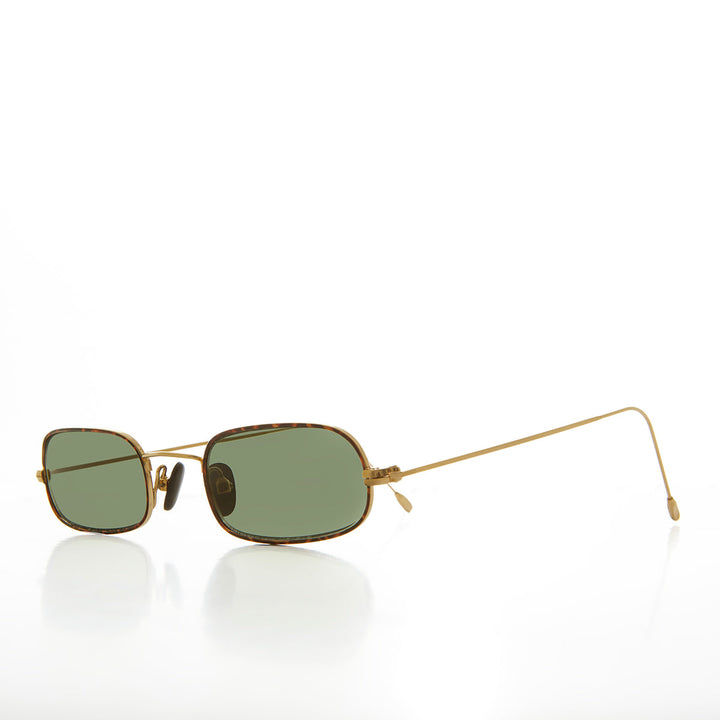 90s Micro Half Frame Sunglasses - Benny