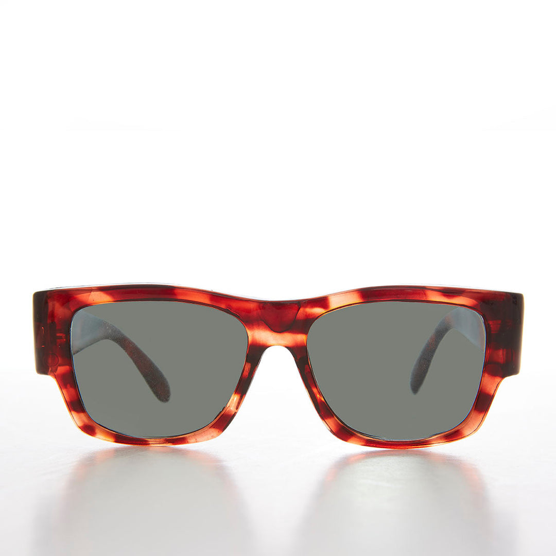 Mod Beatnik Square Vintage Sunglass - Picasso