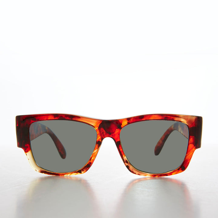 Mod Beatnik Square Vintage Sunglass - Picasso
