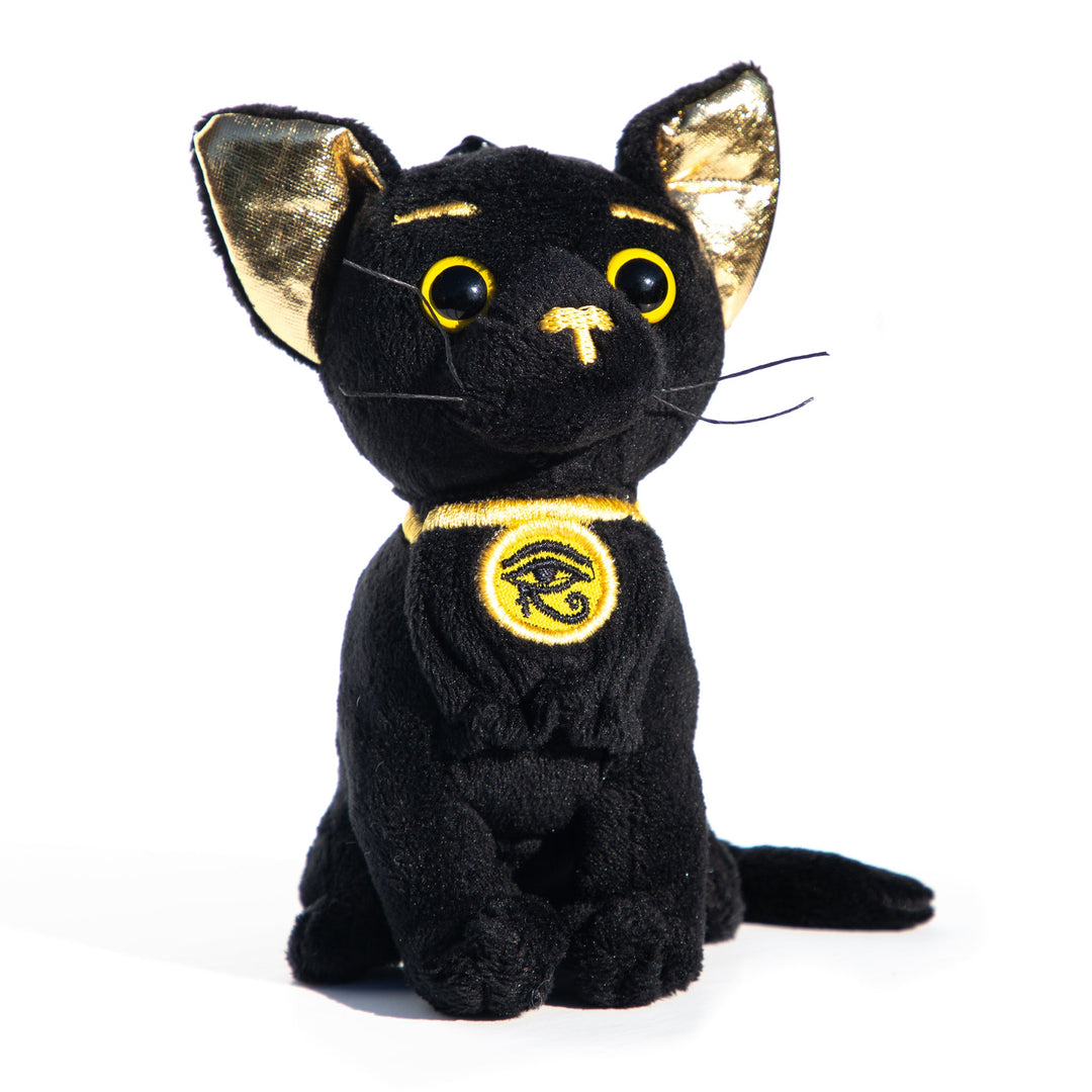 Plush Egyptian Bastet Cat Keychain