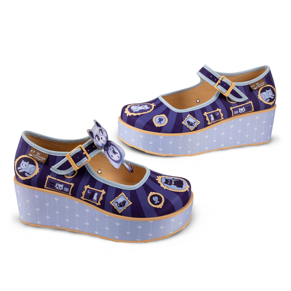 Purrfect Time Women's Mary Jane Platforms