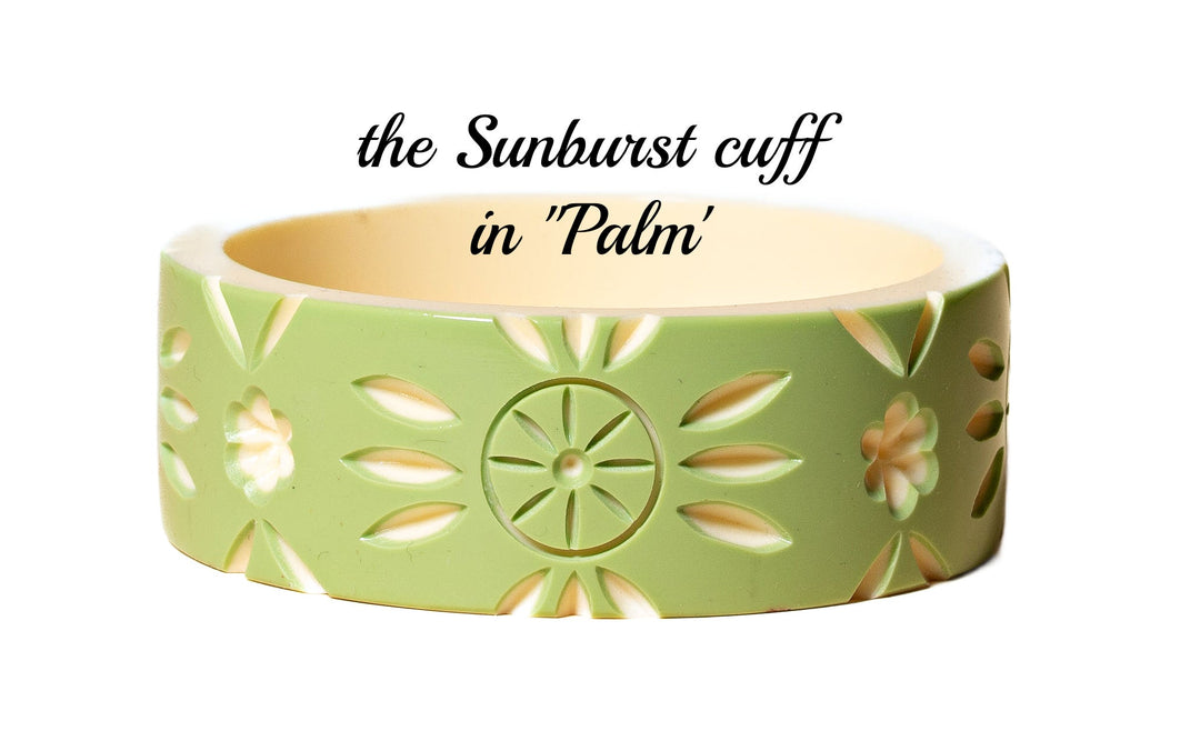 the Palm Springs Bangle Collection - the Sunburst Cuff