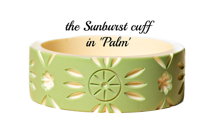 the Palm Springs Bangle Collection - the Sunburst Cuff