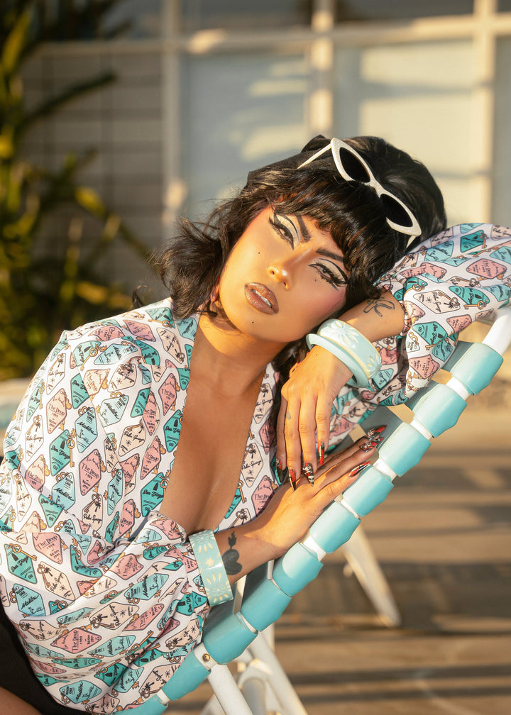 the Palm Springs Bangle Collection - the Sunburst Cuff