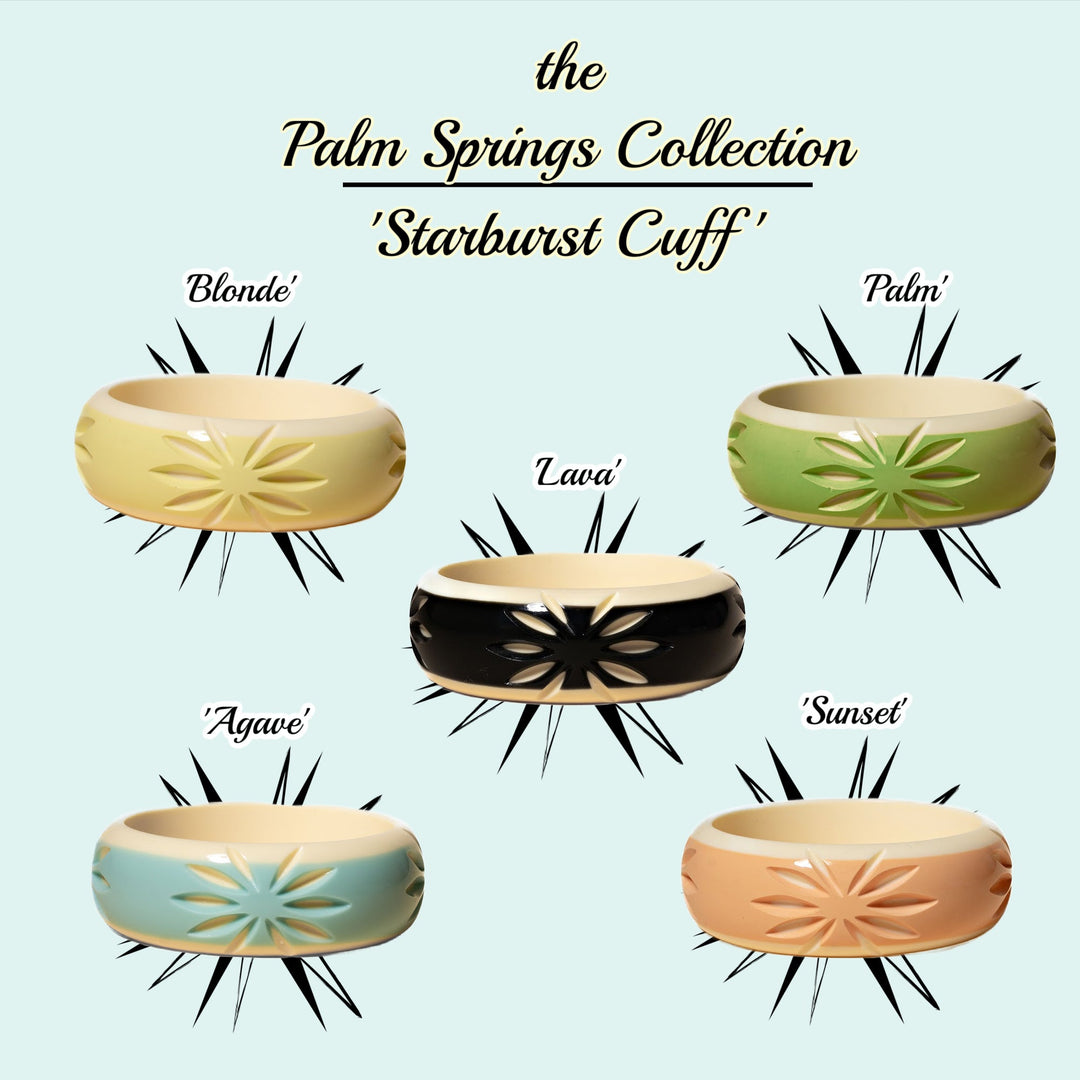 the Palm Springs Bangle Collection - the Starburst Cuff