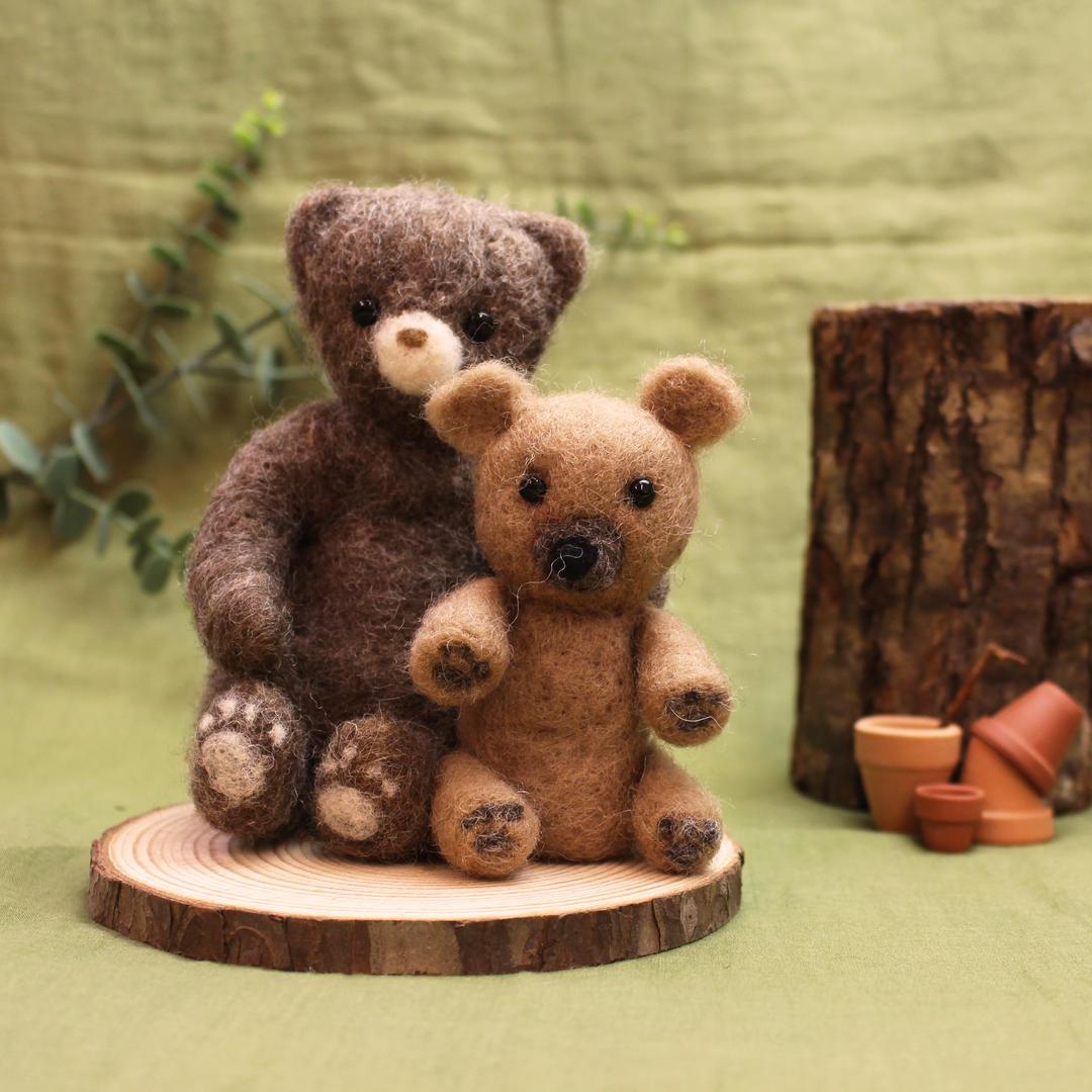 Papa Cuddle Needle Felting Kit by The Makerss KTS-PapaCuddle-Complete
