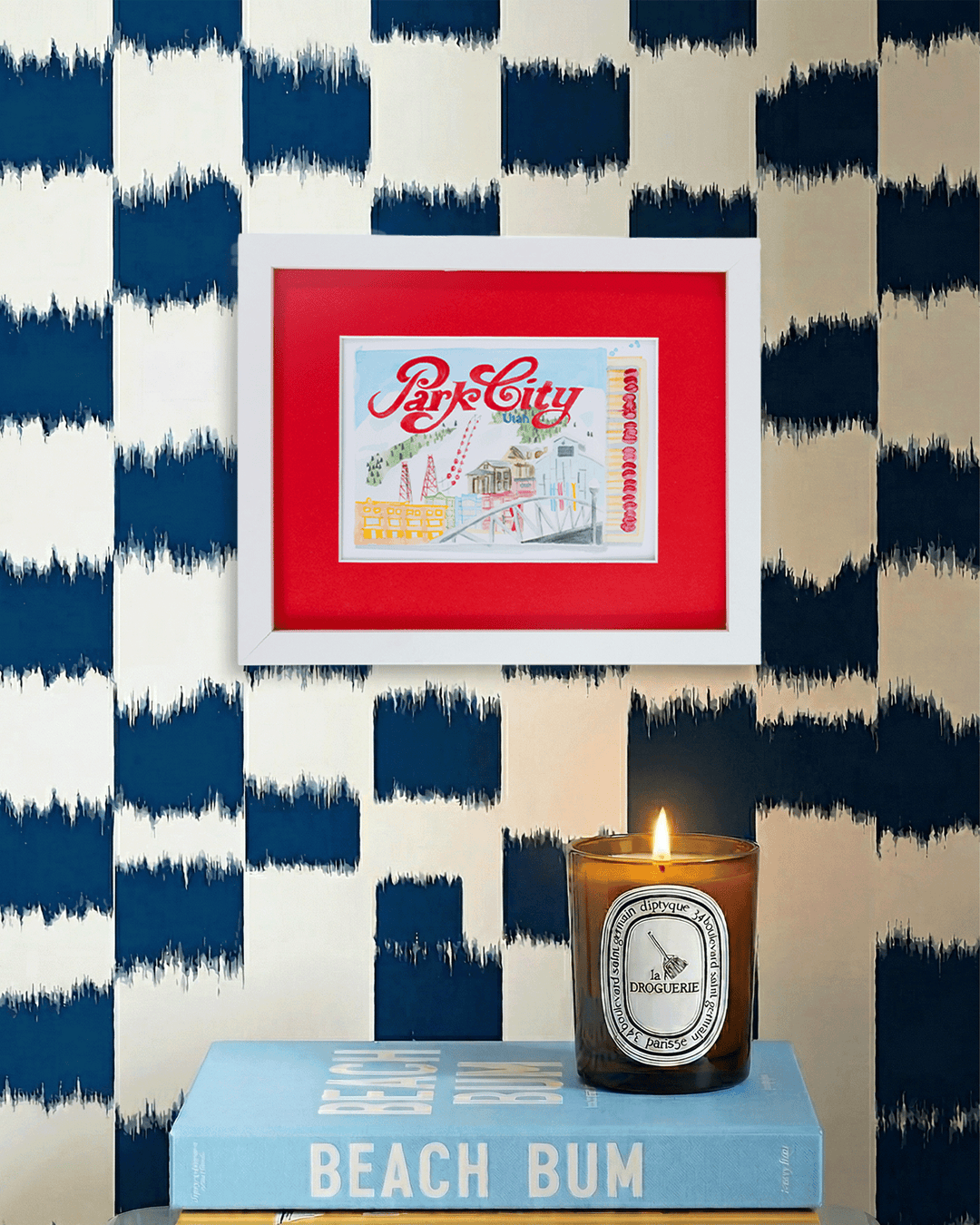 Park City Utah Matchbook Art Print