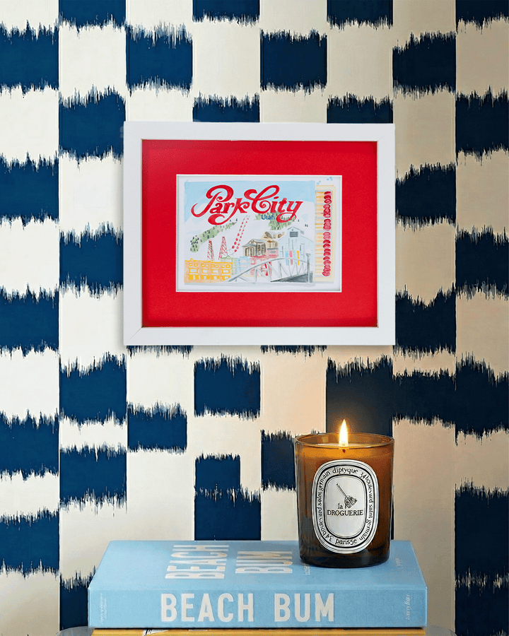 Park City Utah Matchbook Art Print