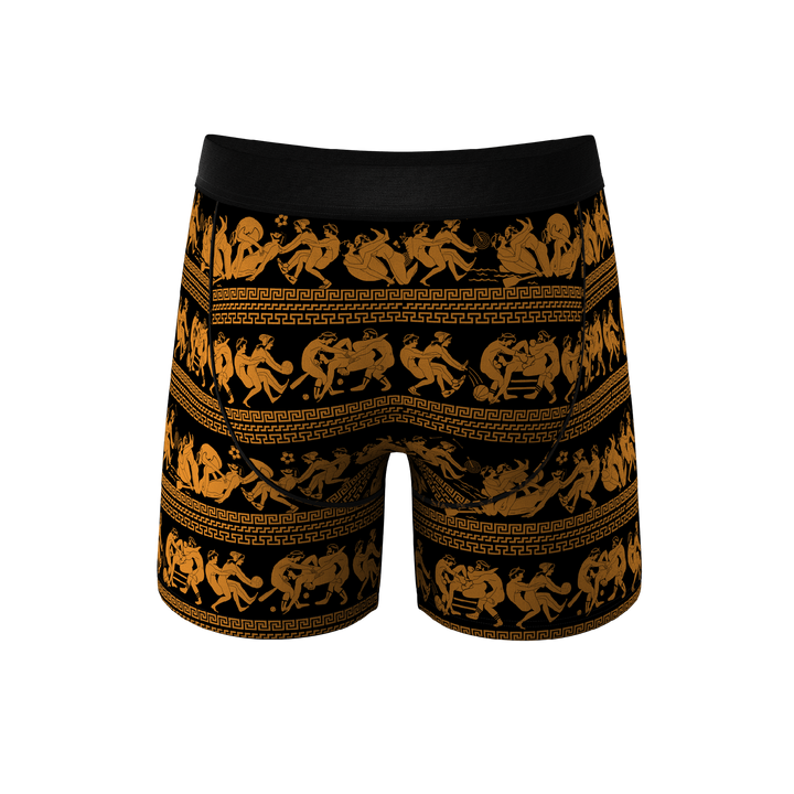 The Ancient Twister | Ancient Vase Orgy Ball Hammock® Pouch Underwear With Fly