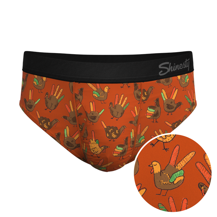 The Party Fowl | Thanksgiving Turkey Ball Hammock Pouch® Underwear Briefs