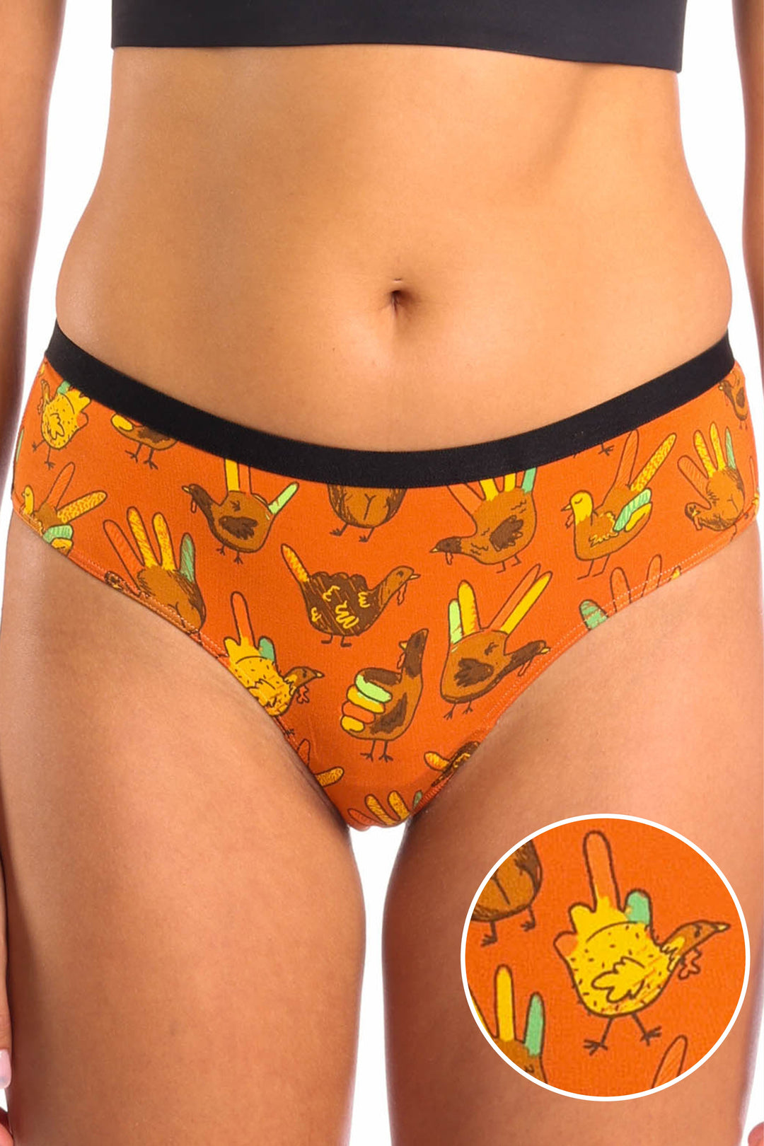 The Party Fowl | Thanksgiving Turkey Cheeky Underwear