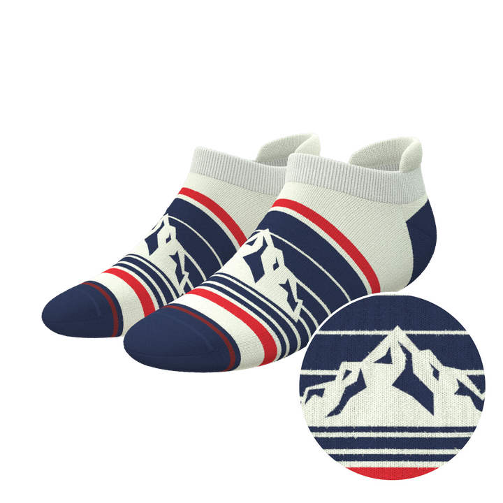 The Peaks | Mountain Heel Hammock™ Ankle Socks
