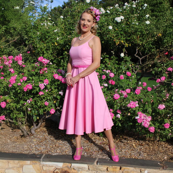 Peggy Retro-Inspired Full Circle Dress