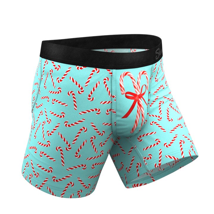 The Peppermint Pimp Canes | Candy Cane Ball Hammock® Pouch Underwear