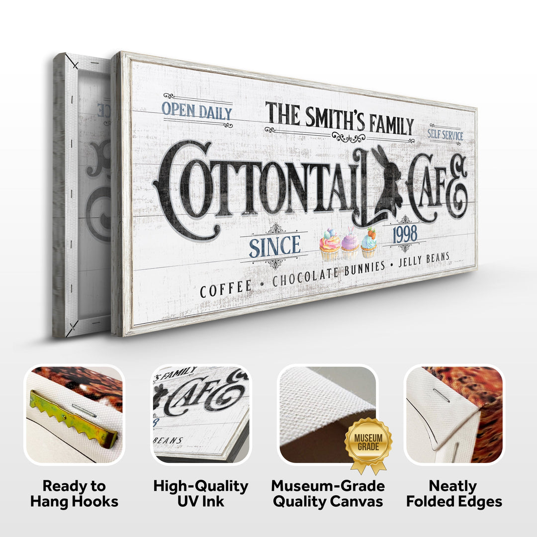 Personalized Easter Bunny Sign