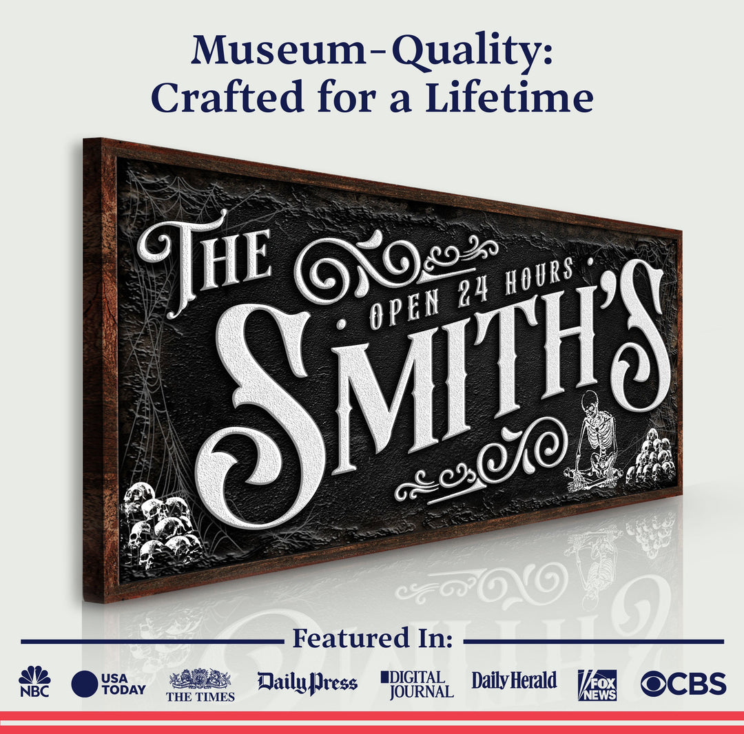 Personalized Gothic Sign II