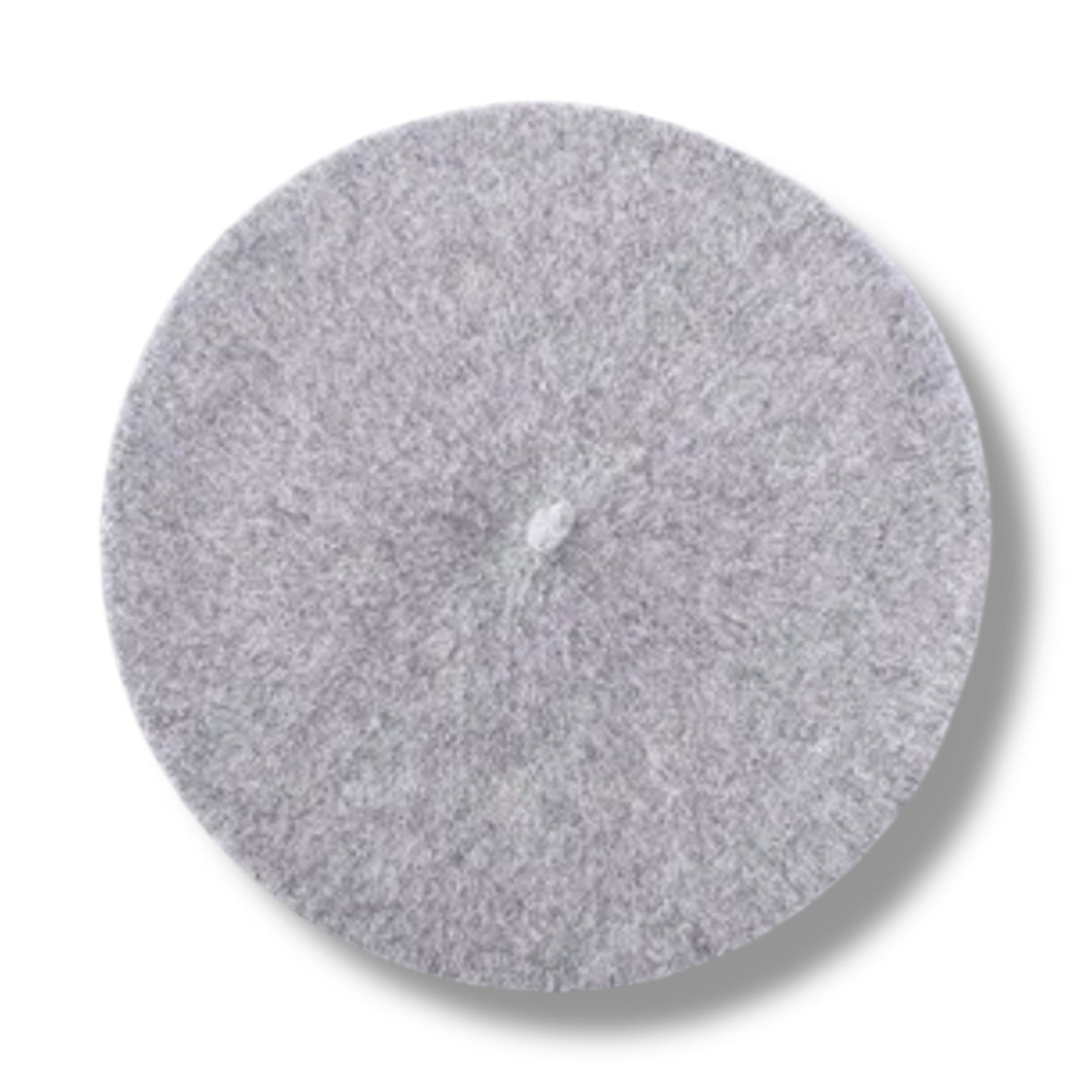 The Looker Classic French Beret - Light Grey