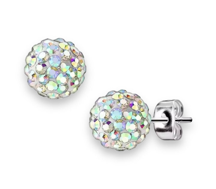 Mini Disco Ball Earrings