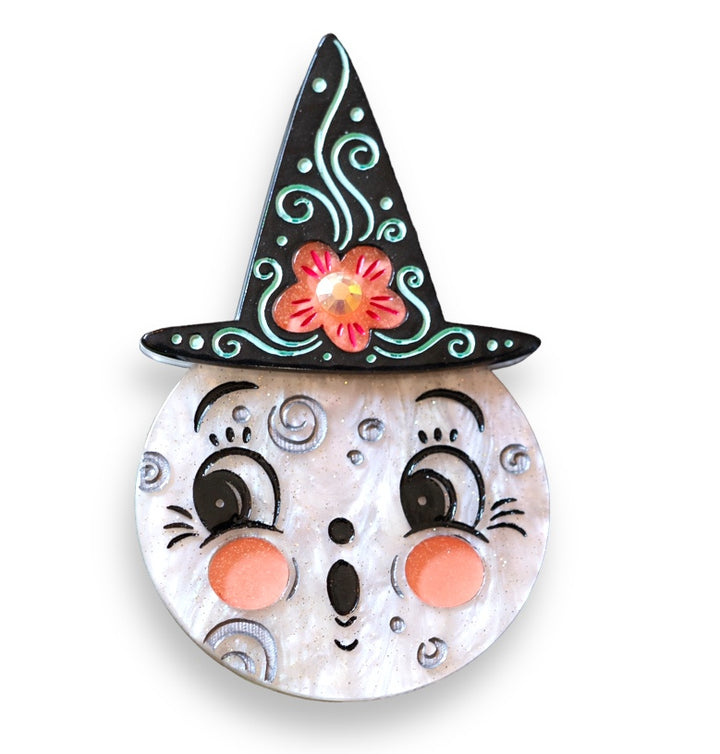 Bloomin' Luna Witch Brooch by Johanna Parker x Lipstick & Chrome